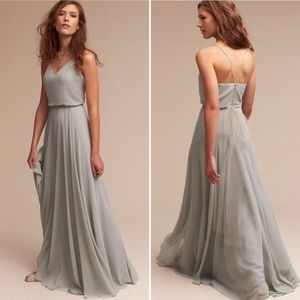 BHLDN Jenny Yoo Inesse Dress in Morning Mist